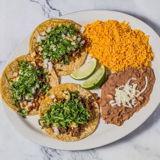 Tacos Serrano Dinner